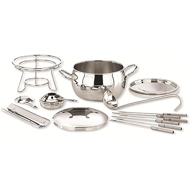 Metaltex Colino Per Fonduta - 3 Pezzi In Acciaio Inox, Per Fondute E Hot Pot - Foto 9