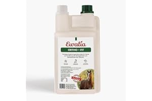 Ewalia NEU Ortho-Fit für Pferde: Beweglichkeit & Stärke für Gelenke, Optimale Unterstützung bei Leistung und Regeneration, mit Tierärzten entwickelt, 100% Natur pur, frei von Zusätzen, 1 Liter