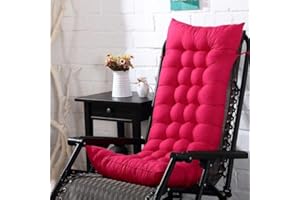 UYEOCO Cojín Tumbona-Colchóneta para Tumbona-Tumbona de Jardín inercia-Cubierta superior Cojín de Silla Jardin Asiento para Tumbonas Terraza-Interior y Exterior del Sofá Mecedoras ( Color : #18 , Size : 48*1