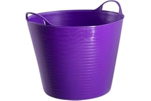 Tubtrugs 14L Small Flexible 2 Handled Recycled Tub, Purple