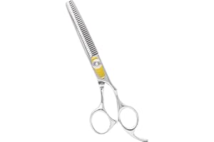 EQUINOX INTERNATIONAL Equinox Hairdressing Scissors - 6.5" Barber Salon Hair Scissors Professional- Sharp Stainless Steel Hair Cutting Scissor for Hairdressers, Men, Women (Hair Thinning Scissors)