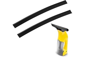 GREACESRIO Gummilippe für Kärcher Fenstersauger, 2 Stück 280mm Ersatzlippe für Kärcher Akku-Fenstersauger, Abziehlippe Kompatibel mit WV1, WV2, WV5, WV50, WV55, WV60, WV75