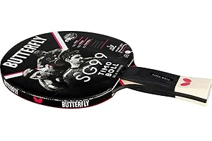 Butterfly® Timo Boll SG99 Table Tennis Bat | Table Tennis Racket Bat Professional & Competition | Tactical Routine Players | ITTF Certified Wakaba Coating | Anatomical Grip Shape with Smart.Grip