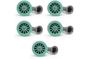 WEISI Tobera para difusores de riego. Alcance 1,20 Metros. Ángulo de riego Regulable 0 a 360º. Rosca Hembra Compatible con Hunter, Rain Bird, Irritrol, KRain, Signature. Pack 5 BOQUILLAS