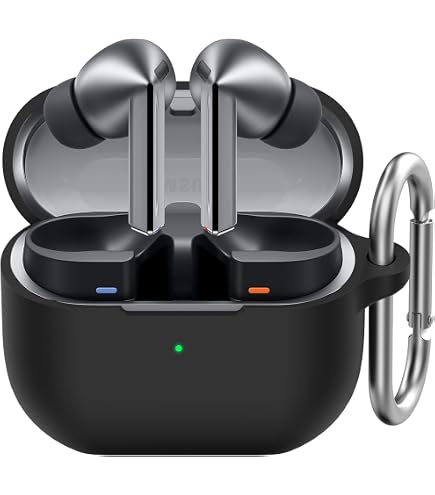 Kwnobile Hülle Für Honor Earbuds 3 Pro – TPU Silikon Case In Schwarz, Mit Anhänger & Ladeöffnung