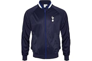 Tottenham Hotspur Mens Jacket Track Top Retro OFFICIAL Football Gift
