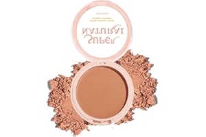 GEEWHILE Bronzer Powder Matte Bronzer Lightweight Face Bronzer Powder, Longwear Matte Finish Waterproof Bronzer with Creamy and Soft Texture, Highly Pigmented Pressed Powder For Face & Body