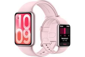 Smart Band 10 Pro, fitnessmätare för män kvinnor, rosa | 1,74 tum AMOLED, uppgraderad sömnalgoritm, 21-dagars batteri