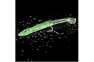 Ogquaton Leurre de ceinture lumineux route souple leurre fluorescent leurres engins de pêche