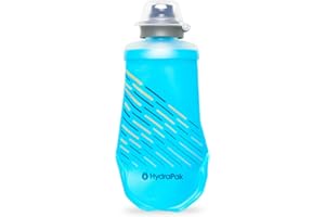 Hydrapak SoftFlask - Bouteille pliable pour gilet de course sur sentier – Bouteille de nutrition souple - Bleu (150ML ou 250ML)