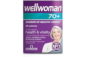 WELLWOMAN Multivitamin Tablets for Women Over 70 Years (Pack of 1)