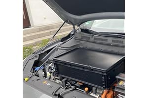 Generisch Frunk Substructure Box Engine Compartment Compatible with Hyundai Kona Electro Kia E-Soul E Soul 18-23 (Frunk Front Boot for Retrofitting for Kona Electric Including Hood Damper)