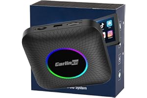 Carlinkit TBOX PLUS LED bezprzewodowy adapter Apple Carplay/Android Auto (czarny)