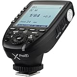 Godox Xpro-F TTL Disparador de Flash Inalámbrico, 2.4G 1 / 8000s HSS TTL Convert-Manual TCM Función Transmisor de Flash de Pa