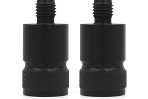 HUIOP 2pcs Fishing Alarm Quick Release Connector for Carp Fishing Rod Pod Magnetic Adapter for Fishing Bank Stick Bite Alarm,fishing alarm quick release connector
