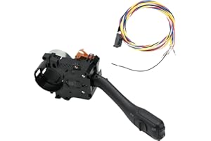 Konuooer Lenkstockschalter Kabelbaum für Golf 4,1J1970011F,Tempomat Stielschaltersystem Schalter kompatibel mit Bo-ra Galaxy Pa-ssat B5.5 Shar-an 7M New Beetle Alhambra Superb Kombischalter