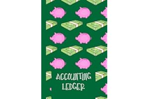 Accounting Ledger for Kids: Spending Journal and Expense Tracker for Children - 120 Pages - Fun Logbook to Track Spending and Savings