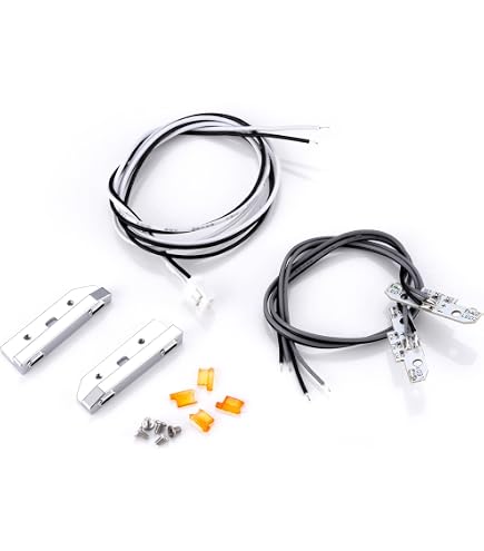 MOLEAQI 2Pcs 24V Indicatori di direzione Laterali Rimorchio Camion