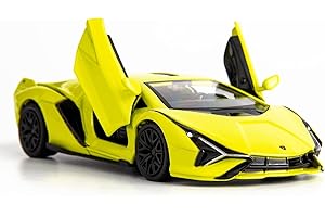 RMZ City 1/36 Scale Lamborghini Sián FKP37 Casting Car Model, Zinc Alloy Pull Back Vehicles Toy Car for Toddlers Kids Boys Girls Gift