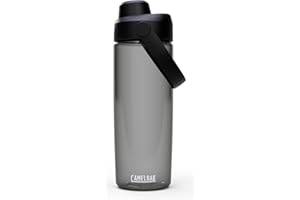 CAMELBAK THRIVE CHUG 20OZ Fahrrad Trinkflasche – kompakte Größe – auslaufsicher – weicher Trinkverschluss – ideal für unterwegs – Charcoal, Größe: OS