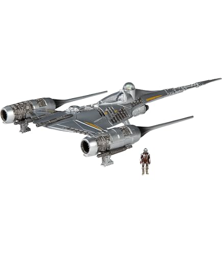 Bizak Star Wars Galaxy Squadron 62610150 Navire Special Forces Tie Fighter, véhicule à l'échelle de 12 cm avec 2 Figurines, Licence Officielle, pour collectionneurs Fans de la Saga