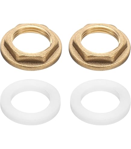 QUARKZMAN Wasserhahn Sicherungsmutter 1-1/4 Zoll - Edelstahl 304 C-Typ