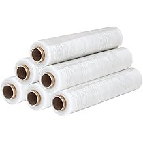 Film Estensibile Manuale Nero - 6 Rotoli Da 1.8 Kg L'uno - Foto 3