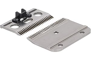 WEIKEYA Horse Hair Clipper Blade, Animal Trimmer Shears Blades Great Hardness Universal Wear Resistance High Cutting Efficiency 24 Teeth for Replacement,Other power tool accessories