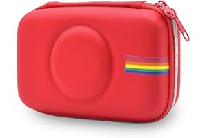 LELONG PhD Keisi Funda Estuche para Polaroid Snap & Snap Touch Cámara Digital instantánea portátil, Protectora Almacenamiento Rígida Caja Bolsa de Viaje Bolso(Red)