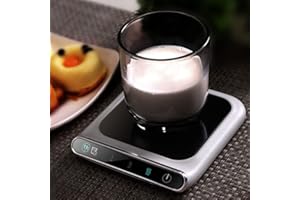 BYNYXI Kaffeewärmer, USB Tassenwärmer mit automatischer Abschaltung Cup Warmer Untersetzer Elektrisch Getränkewärmer 3-Stufen Temperatureinstellungen Kaffeetassewärmer für Tee Milch Getränke Haus