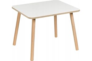 ‎PLAYPALS FURNITURE PlayPals Furniture Kindertisch 50 x 60 x 47 cm – Holztisch für Kinderzimmer | Kinder Tisch & Spieltisch aus MDF