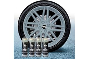 Sophisticauto Lot de 4 Sprays Full Dip Vinyles liquides Gris Nardo pelable 400 ML