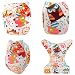iZiv(TM) Newborn Organic Infant Waterproof/Adjustable/Reusable/Washable Pocket Cloth Diaper Fit Babies 0-3 Years(Owl)