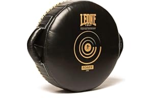 LEONE 1947, Scudo Per Pugni Power Line Protezione Maestro, Unisex – Adulto, Nero, Taglia Unica, GM430