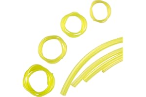 MYTHOSURGE 4 Stück 1 Meter Benzinschlauch 2mm id x 3.5mm, 2.5mm id x 5mm, 3mm id x 5mm, 3mm id x 6mm kraftstoffschlauch motorsäge, kettensäge freischneider benzinschlauch motorsense motorsäge rasenmäher