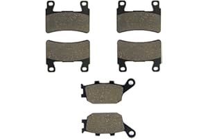 SOMMET Bremsbeläge Vorne + Hinten für Honda CBR600RR (03-04) CBR900RR Fireblade (98-03) CB 1300 S/SA (05-12) CBR929RR CBR954RR (00-03) CBR600 F4 Sport (99-06) CB 1100 AE/EX (13-18) LT296-296-174