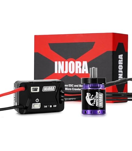 INJORA ESC Easy Start Trigger Schakelaar voor 1:10 RC INJORA ESC Easy Start Trigger Schakelaar voor 1:10 RC