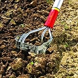 WOLFGARTEN Steel Multi Star Culti-Weeder without Handle for Farms