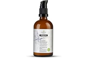 NATYR - Altromercato - Balsamo multifunzione - idratante viso e barba - tè nero e bergamotto - bio - 100 ml