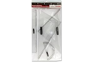 Premier Stationery Student Solutions 4 Piece Square Set