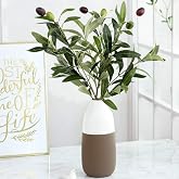 Nettenevime Yapay Zeytin Dalı 45cm 4 Meyveli Yapay &Ccedil;i&ccedil;ek
