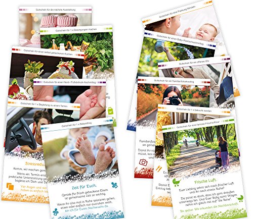 Zur Geburt » Das nützliche Geschenk zur Geburt für Eltern. 12 tolle Aufmerksamkeiten für die frisch gebackenen Eltern! 12 x Unterstützung schenken. 12 x füreinander da sein. DAS Geschenk zur Geburt. - 4