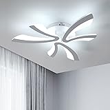 Plafoniera LED Soffitto Moderna, 36W 4000LM Lampada da Soffitto Forma di V, 3 Testa Plafoniera LED in Acrilico per Camera da 