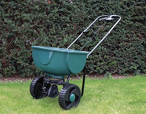 Preisvergleich Produktbild Green Tower Streuwagen Grün 27 Ltr