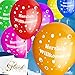 Produktbild 10x Rundballons "Herzlich Willkommen" bunt Ø25cm + Geschenkkarte + PORTOFREI mgl. + Helium & Ballongas geeignet. High Quality Premium Ballons vom Luftballonprofi & deutschen Heliumballon Experten.