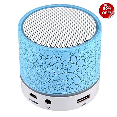 JOY Music Loud Blast Mini Bluetooth Speaker with FM Radio Plug & Play USB Slot SD Slot & AUX inn EZ488