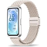 Rongep [&Ouml;rg&uuml; Loop] Huawei Band 11/11 Pro ile Uyumlu Kordon Manyetik Tokalı Yumuşak ve Konforlu Huawei Band 11 Kordon Terletme