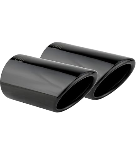 Embouts D’échappement Audi A4/A6/Q5… - Lot De 2 En Inox Brillant - Style Sport & Luxe - Facile à Monter