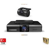 Finevu GX400 QHD 2K Wi-Fi T&uuml;rk&ccedil;e 2 Kameralı Ara&ccedil; Kamerası