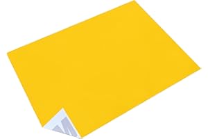 INDIAN STORE 24 3M 610C Cinta reflectante, cinta reflectante, cinta de advertencia de seguridad, impermeable, cinta reflectante (amarillo, 250 mm x 180 mm)